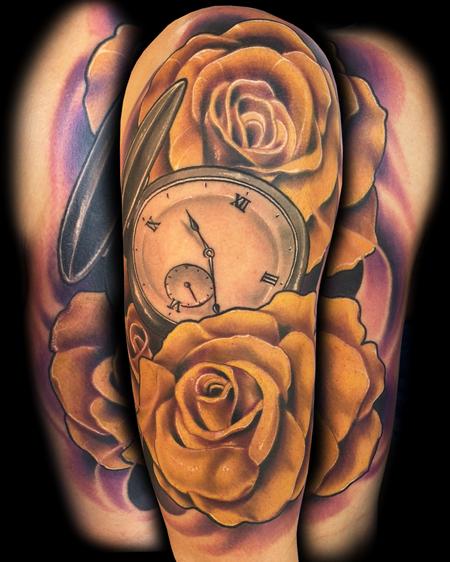 Tattoos - Yellow Roses - 88794
